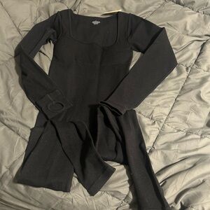 Black Long Sleeve Bodysuit